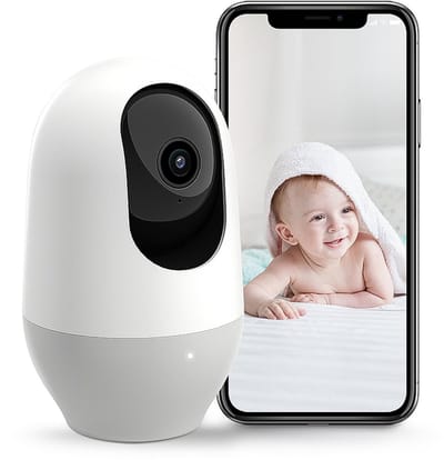 Nooie IPC100 Wifi Beveiligingscamera voor Binnen met Nachtzicht Nooie Indoor IP Camera met Bewegingsdetectie en Tweeweg Audio Nooie Slimme Wifi Bewakingscamera voor Binnen – Full HD Nooie 1080P Binnen Camera met Nachtzicht en Bewegingsmelder.