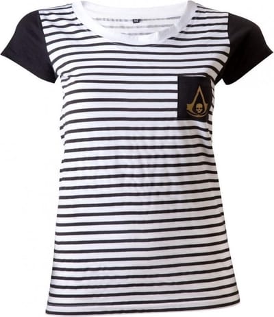 Assassins Creed - Striped Female Shirt - XL