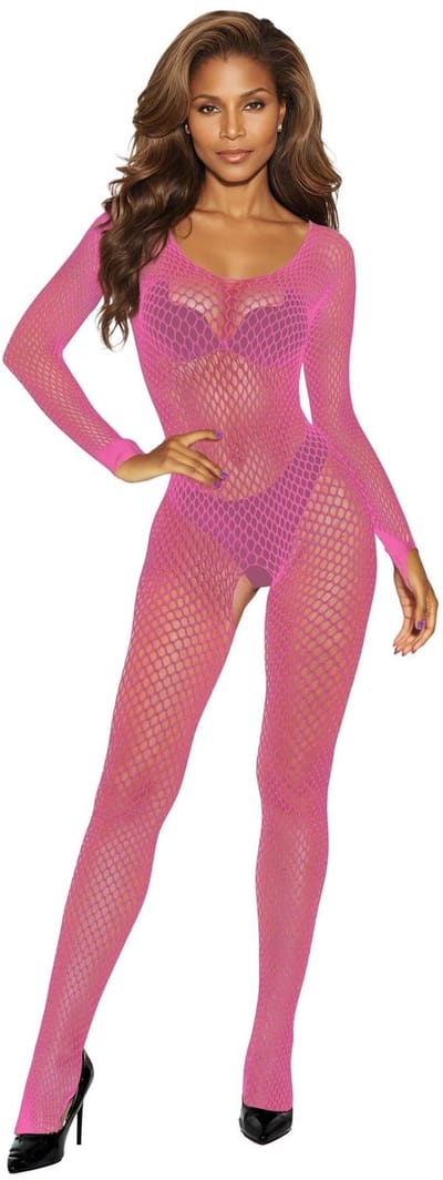 Bodystocking 2061 pink – Sensueel en Zoet M/L