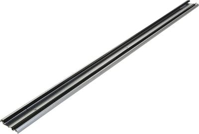 Fixman Tochtstrip - tochtwering - zilver - aluminium - 91 x 6,2 cm - deur tochtstopper