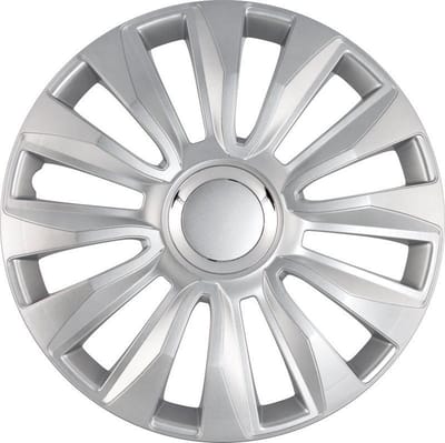 Autostyle Wieldoppen Avalone Pro 14 Inch Abs Zilver Set Van 4