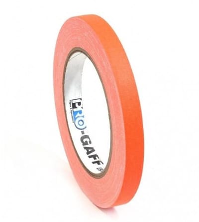 Pro Tapes Pro Gaff Fluor Gaffa Tape 12mm x 22,8m Oranje