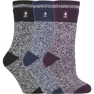 Heat Holders3 paar thermo wintersokken voor dames - Toscane