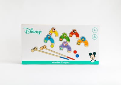 Croquetspel Mickey Mouse Junior 55 Cm Hout