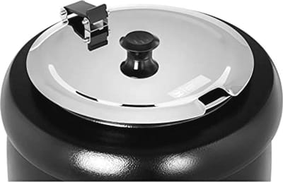 Elektrische Soepketel 10L - Ideaal voor Soepen en Sauzen - 400W - Zwart