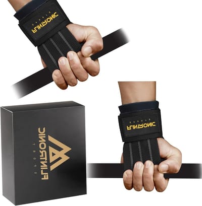 Krachttraining Hulpstukken, Lifting Straps met Directe Grip, Antislip Grip Ondersteuning voor Bodybuilding en Deadlifting, Geschikt voor Mannen en Vrouwen, Fitness Accessoires