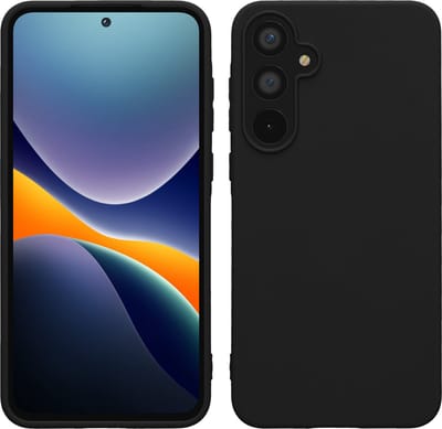 kwmobile telefoonhoesje geschikt voor Samsung Galaxy A55 5G - Hoesje voor smartphone - Back cover in zwart