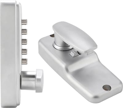 Dailygoods- Codeslot Digitale Beveiliging - Toetsenbord - Combinatieslot - Meubelkast Slot - Zinklegering - 2-8 Cijferige Combinatie