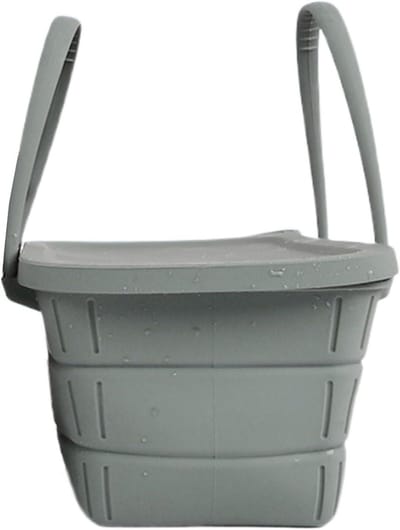 Opvouwbare IJsemmer - Drankkoeler Party - Dranken Koelen - Verlengde Koelbehoud - 3700 ml - Grijs