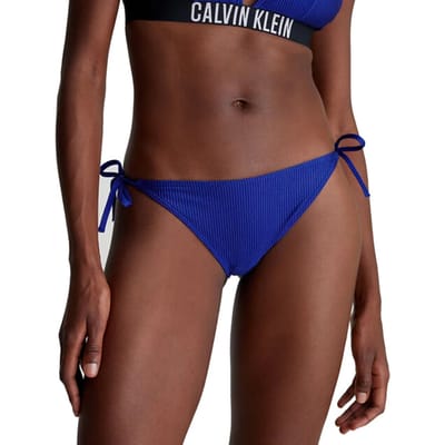 Calvin Klein String Side Bikini Slip dames Donkerblauw XS/34