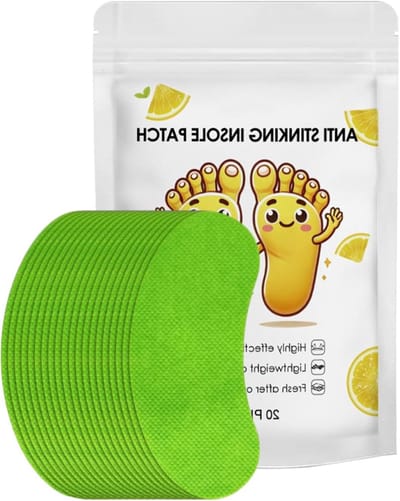 Anti-geur Schoenpatches - Schoenverfrisser Binnenzool - Schoenen Ontgeuren - 24 Uur Bescherming - 10 x 15 cm - Wit