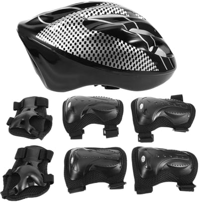 Sportbeschermingsset - Rolstoelbescherming - Veilig Sporten - Ademende Materialen - 24 x 21 x 11 cm - Zwart