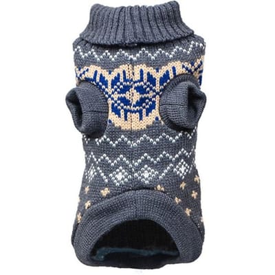 Pulls pour chiots et chiens de petite et moyenne taille, vêtements pour chats, automne et hiver, chauds, col roulé, gilet pour chihuahua, manteau doux pour yorkshire, veste en peluche XS gray