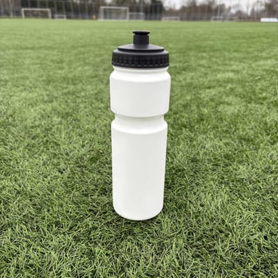 Bidon Wit 750 ml - Blanco Drinkfles met vingergrepen - Tacticcoach