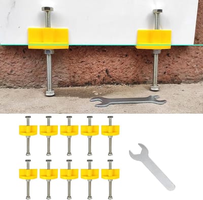 Tegeldragers 10 stuks voor keramische tegels - Hoogteverstelling voor wand- en vloertegels