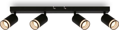 Briloner Rub - Plafondspot - 2832045 - Draaibaar - Acryl toepassing - 56 x 6 x 16 cm - Zwart