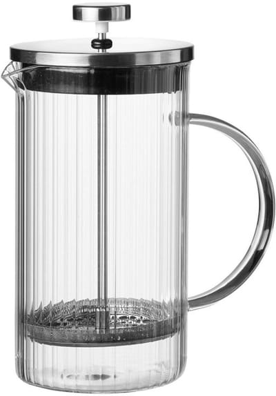 Jive French Press Koffiezetapparaat – 1 Liter – Glazen Cafetière – Voor Slow Coffee – Inclusief Cadeauverpakking