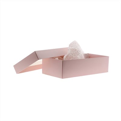 20x Geschenkdoos Mat Roze 355x168x94mm