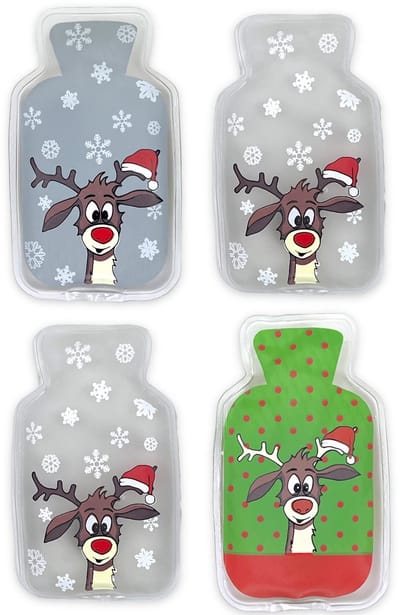 Dailygoods- Handwarmers Oplaadbaar - Herbruikbaar - Set van 4 - Huidvriendelijke Kunststof Hoes - Tot 55 °C Warmte - Perfect voor Koude Dagen - Zakwarmers