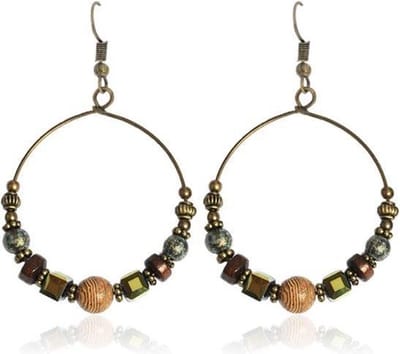 Jomide Oorhangers Trendy Drop steen - Dames