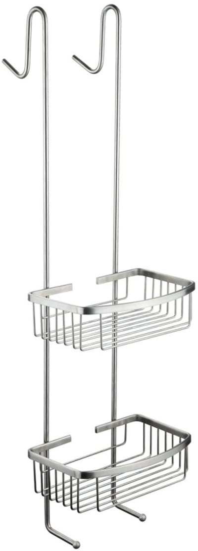 Sanifun Jackie RVS Ophangrek – 2-laags Doucherek voor Glazen Douchewand – 800 mm