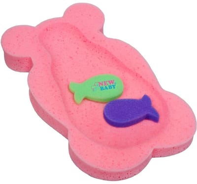 New Baby BASIC badzitje schuim 58cm roze - Badmatje baby