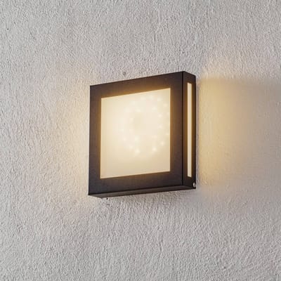 CMD Aqua Legendo Mini LED buiten wandlamp, antraciet