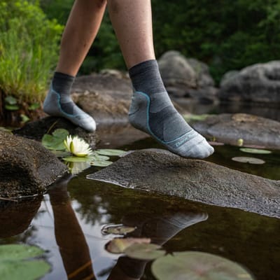 Light Hiker 1/4 Lightweight with Cushion - Hikingsokken en wandelsokken van merinowol