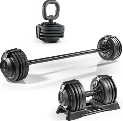 #DoYourFitness halter verstelbaar 24kg zwart