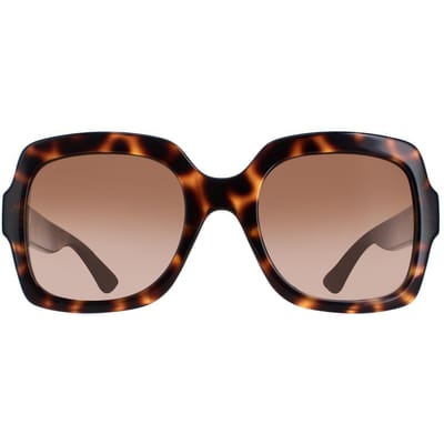 Gucci GG1337S 003 havana bruin gradiÃ«nt zonnebril