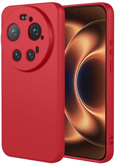 Coverup Hoesje - Geschikt voor Xiaomi 17 Ultra Hoesje - Coverup Colour TPU Back Cover - Rood