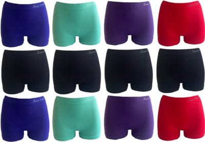 Sweet Angel Hoge Dames Boxershorts Multipack 12 stuks Maat M/L