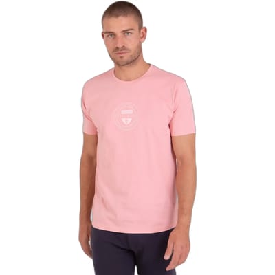 T-shirt met ton-sur-ton bedrukking Camberabero