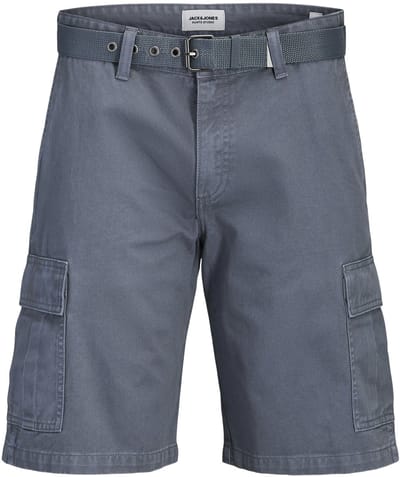 JACK&JONES - JPSTCOLE HUDSON BELTED CARGO SHORTS MID - Jongens - Bermuda shorts
