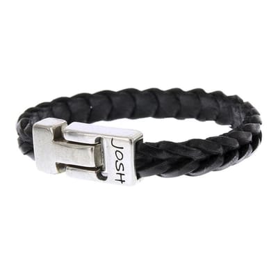 Josh-24773-Armband-Zwart-Heren-21,5cm