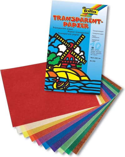 Transparant papier folia 18.5x29.7cm 42gr 10v 10kl | 10 stuks