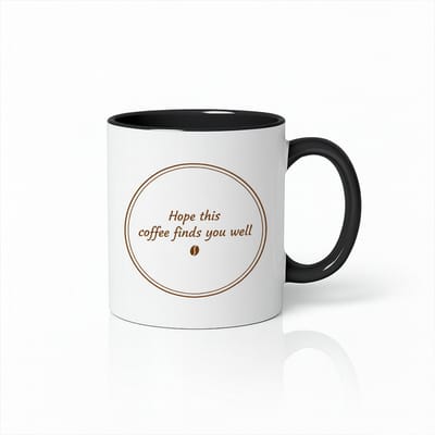 Nevolis® | Koffiemok 330ml met Uniek Design | Ontwerp Jouw Eigen Mok | Handgemaakt Cadeau voor Koffieliefhebbers | Gepersonaliseerd op Aanvraag | Enkel of Grote Bestelling