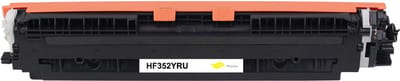 HP CF352A - Toner Geel - 1.000 pagina's - Huismerk Compatible - Geschikt voor Canon imageCLASS Canon imageCLASS LBP-7016C Canon imageCLASS LBP-7018C HP Color LaserJet Pro MFP M176 HP LaserJet Pro 100 Color MFP M175a