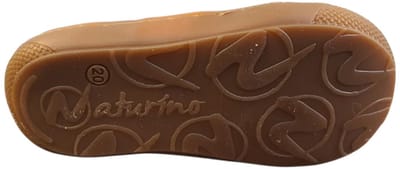 Naturino Macks 2 suede honey sole Maat 24