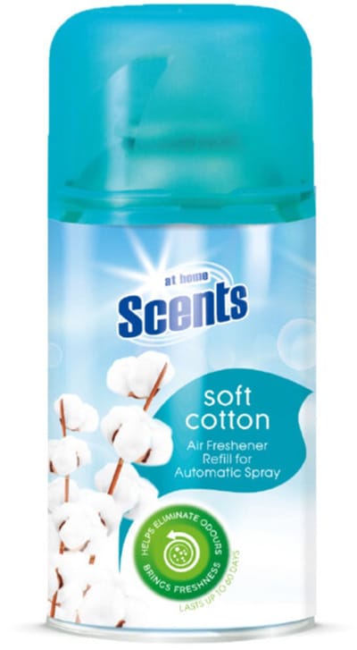 At Home Automatische Spray Navulling Fris Katoenlinnen - 3 x 250 ml - Voordeelverpakking
