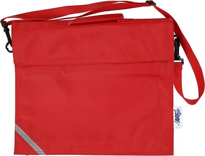 Schooltas Rood – Kinderrugzak – Waterbestendige Schooltas Met Etui – 36x31x6 cm