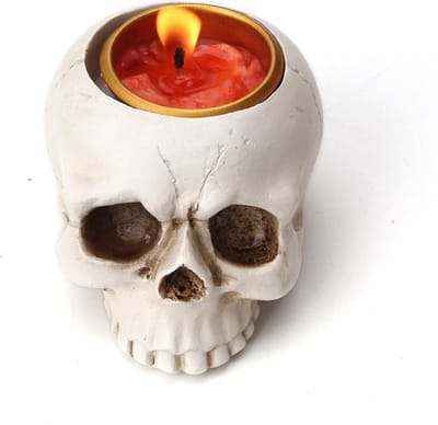 Skull Theelichthouder - Kaarshouder - Waxinelichthouder- Kaarslicht houder - Woondecoratie