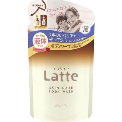 Kracie - Latte Skin Care Body Wash 360ml Refill