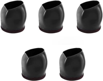Meubeldoppen - Vloerbeschermers - Meubels Beschermen - Viltglijders - Set van 4 - Grijs