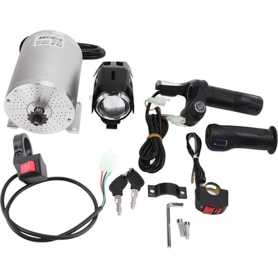 Kit contrôleur de moteur sans balais DC48V 2000W 4500 tr/min Min pour Go Kart DIY Scooter Électrique Vélo black
