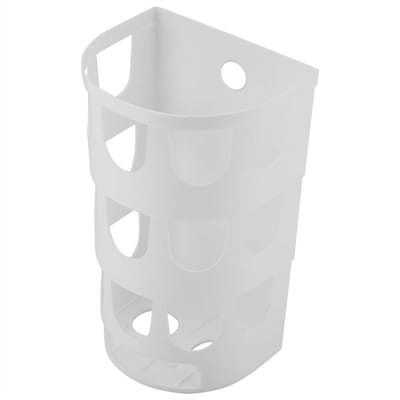 Dailygoods- Afvalzak - Opbergdoos met deksel - Duurzaam PP - Vuilniszak houder - Keuken/Slaapkamer/Badkamer - Afmetingen 12,3 x 10 x 20 cm