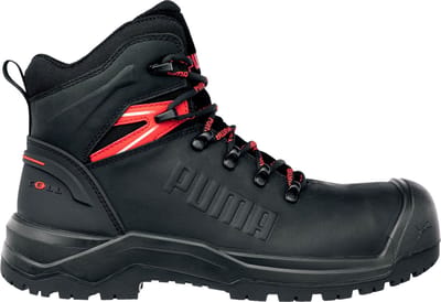 PUMA IRON HD BLK MID S3S FO LG CI SR 632740200000044 Veiligheidsschoenen S3S Schoenmaat (EU): 44 Zwart 1 paar