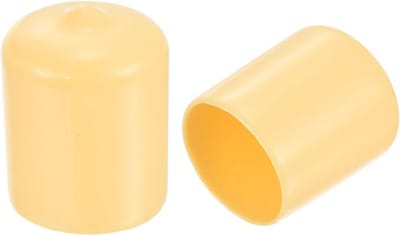 20x Ronde Rubberen Doppen 22 mm - Flexibele Vinyl Beschermkapjes voor Meubelpoten en Schroeven
