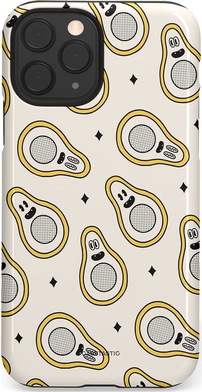 Casetastic Hoesje Geschikt voor Apple iPhone 11 Pro - Stijlvolle Beschermende Duo-layer Case - Vegycado