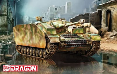 Dragon Modelbouwpakket Militaire voertuigen - 6612 Sd.Kfz.167 StuG.IV -Late Production w/ DS Tracks Plastic - 1:35 - Modelbouw
